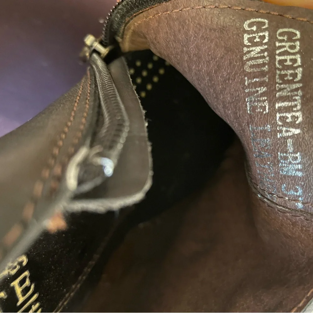 Spring Step L'Artiste Women's Greentea Dress Booties Vintage Victorian Look 37 - Picture 7 of 10